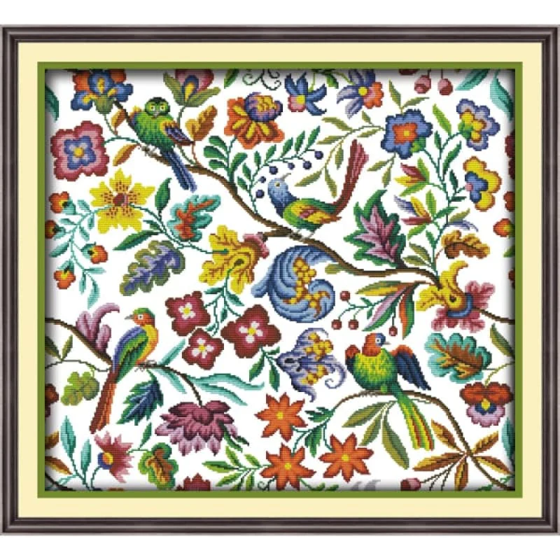 Birds' twitter and fragrance of flowers (5)