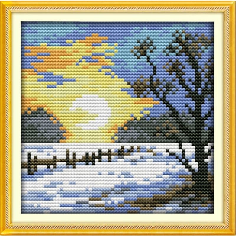 Four seasons in the countryside (winter)
