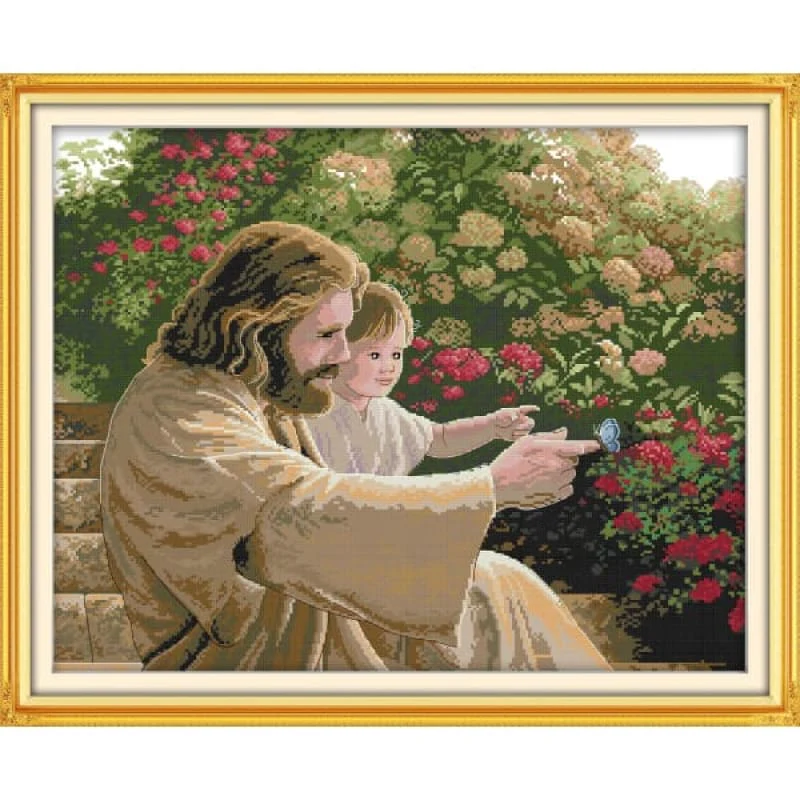 Jesusand a kid