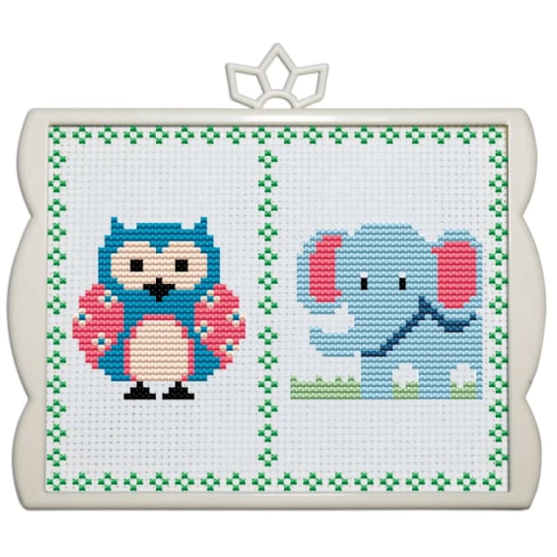 Owl and elephant