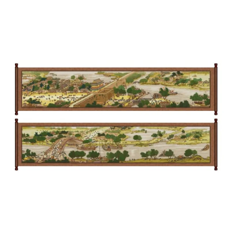 Riverside Scene at Qingming Festival(2) (national treasure class)