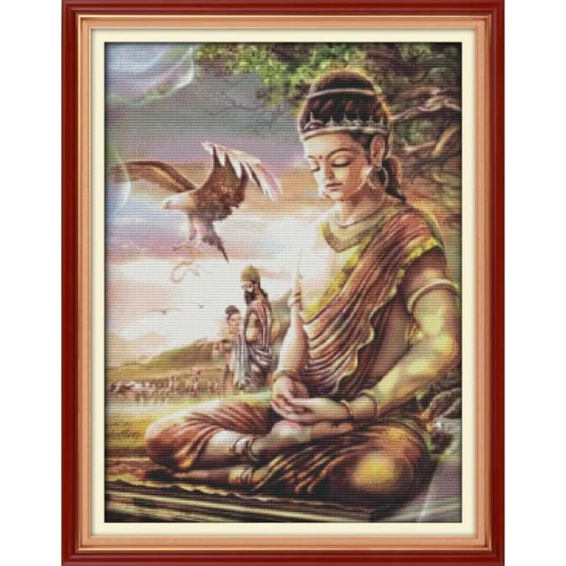 Sakyamuni(3)(Entering the meditation)