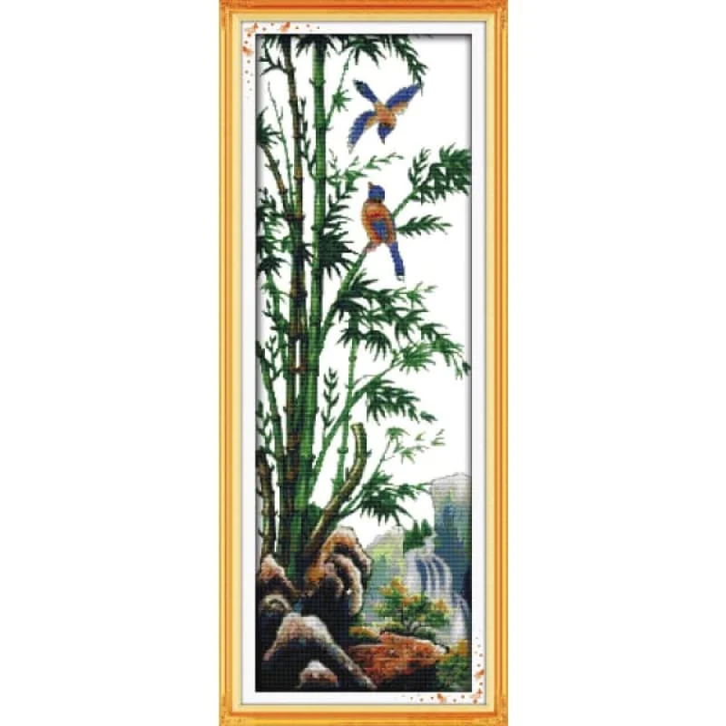 The bamboo (The plum, bamboo chrysanthemum and pine)