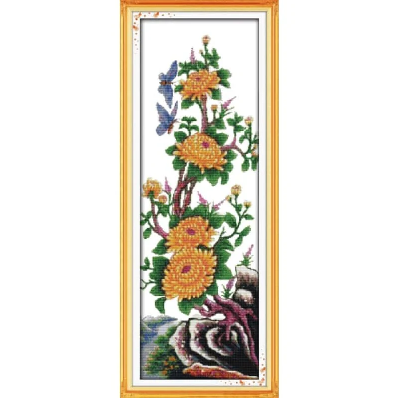 The chrysanthemum (The plum, bamboo chrysanthemum and pine)