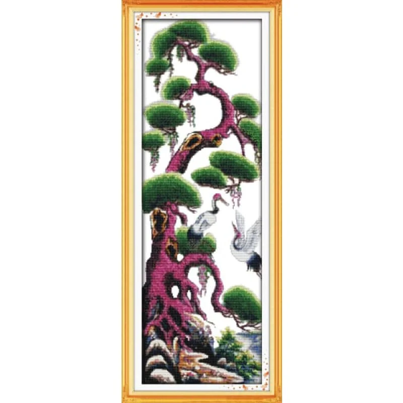 The cpine (The plum, bamboo chrysanthemum and pine)