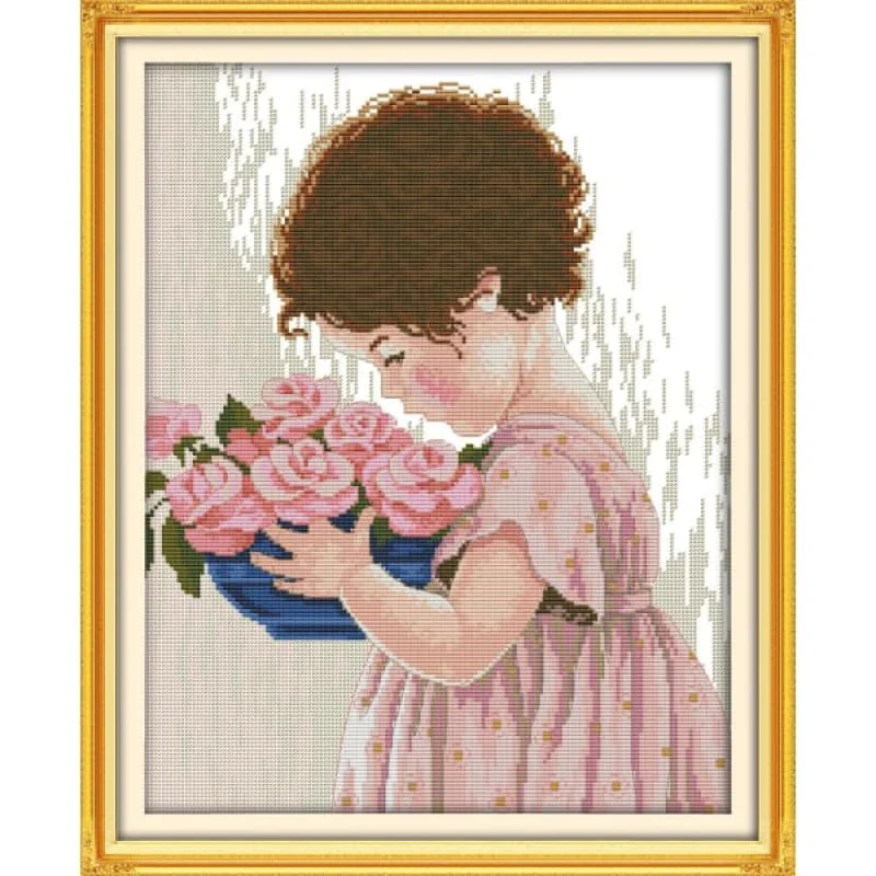 The flower girl