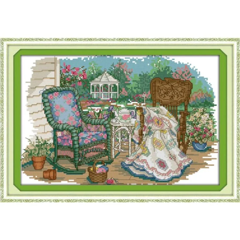 The grandmother's cane chair