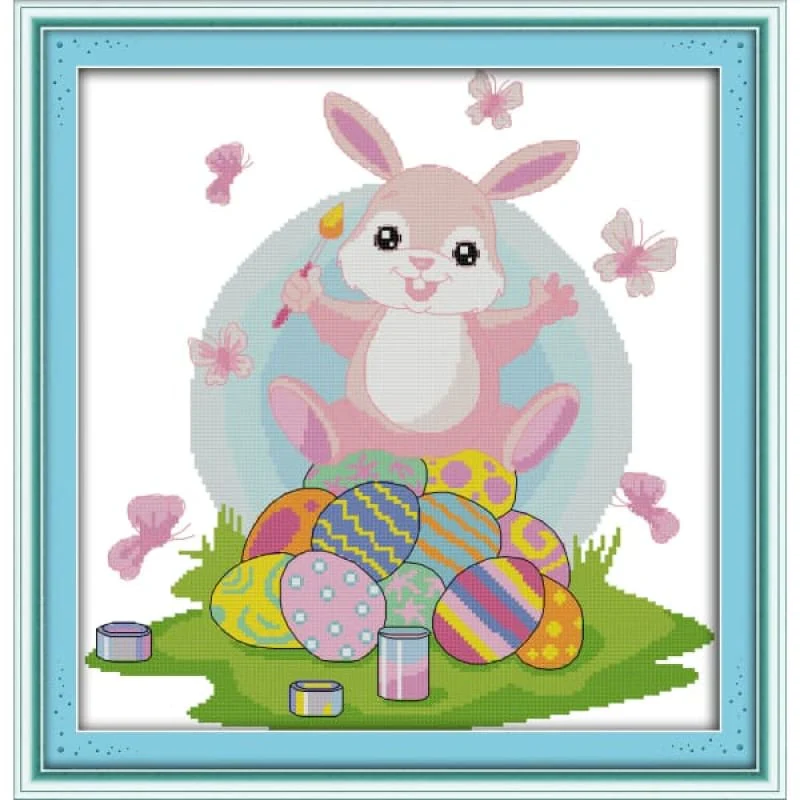 The painting rabbit