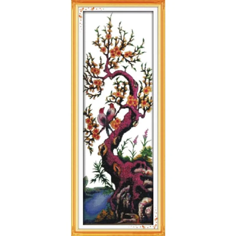 The plum (The plum, bamboo chrysanthemum and pine)